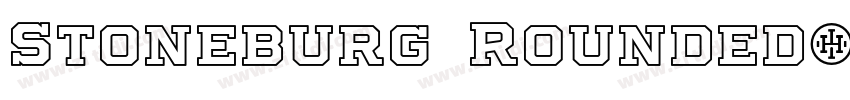 Stoneburg Rounded字体转换